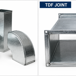GI Bare Duct Slip Joint and TDF Joint